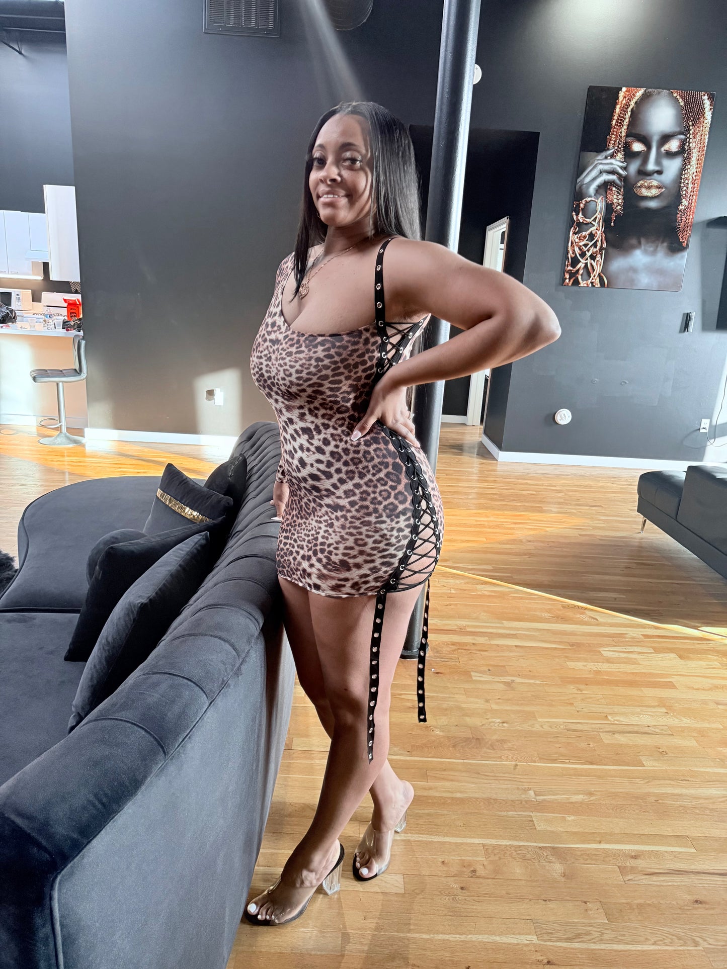 Mrs Baddie Mini Dress