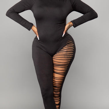 Black Slay Jumpsuit